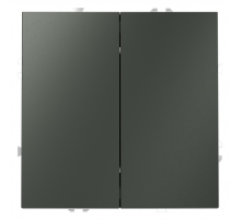 Проходной переключатель двухклавишный Voltum S70 VLS020306