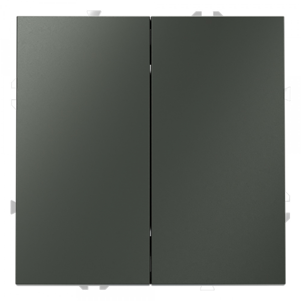 Проходной переключатель двухклавишный Voltum S70 VLS020306 Проходной переключатель двухклавишный Voltum S70 VLS020306