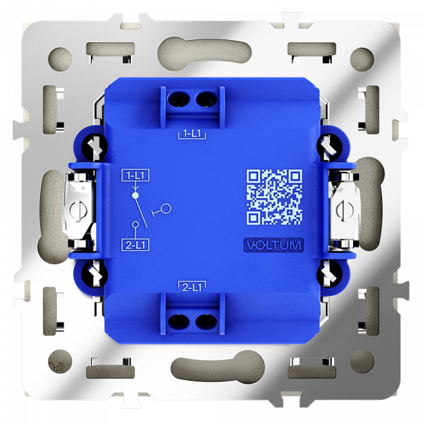 Выключатель одноклавишный Voltum S70 VLS010104 Выключатель одноклавишный Voltum S70 VLS010104