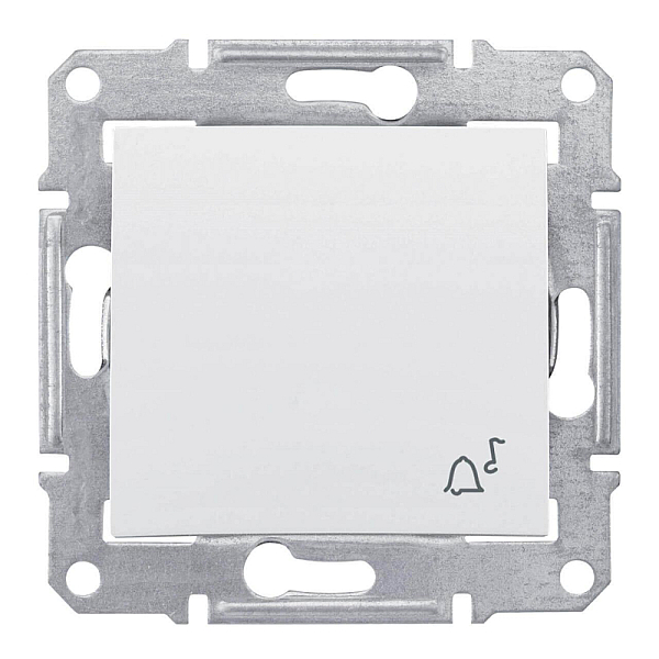 Выключатель кнопочный Звонок Schneider Electric Sedna 10A 250V SDN0800121