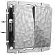 Выключатель Werkel Hammer двухклавишный серебряный W1220006 4690389162299