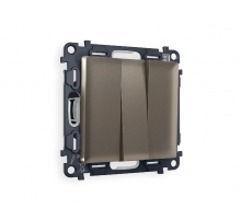 Комплект механизма 3-кл выключателя Ambrella Volt Alfa MA635010