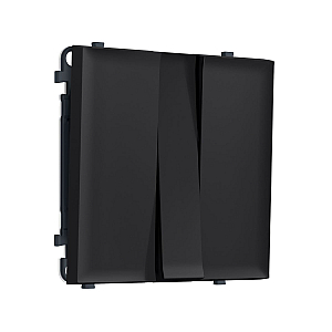 Комплект механизма 3-кл выключателя SIGMA Черный Мягкое касание 10A-250V QUANT PRO Ambrella Volt MS985010 (SP9850, PR133)