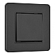 Выключатель одноклавишный Arte Milano SET16-1-30-1 black
