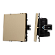 Выключатель перекрёстный 1 кл софт-тач золотой песок Arlight SWT-MKX1-SFPL-GD (250V, 10A) 054250(1)