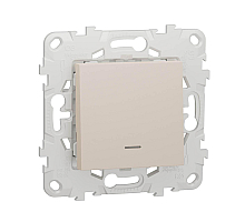 Выключатель одноклавишный Schneider Electric Unica New NU520144N