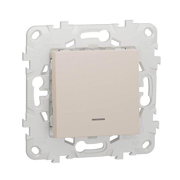 Выключатель одноклавишный Schneider Electric Unica New NU520144N