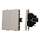 Выключатель управления шторами 2 кл софт-тач кашемир Arlight SWT-MKR2-SFPL-CA (250V, 10A) 059434(1)