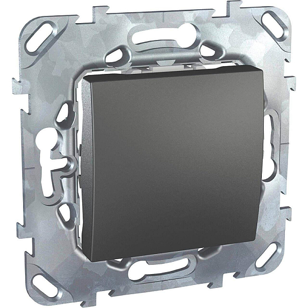Выключатель одноклавишный Schneider Electric Unica 10AX 250V MGU5.201.12ZD
