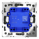 Выключатель двухклавишный с подсветкой Voltum S70 VLS020208
