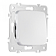 Переключатель одноклавишный перекрестный Arte Milano 205.34-1.silver