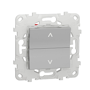 Выключатель двухклавишный Schneider Electric Unica New NU520730