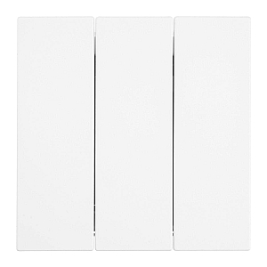 Выключатель 3-клавишный (механизм) Stekker Мия 250В 10А RSW10-3108-01 белая магнолия 50430