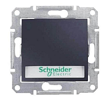 Выключатель кнопочный с подсветкой и полем для надписи Schneider Electric Sedna 10A 250V SDN1600370