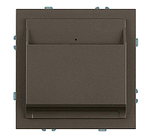 Выключатель карточный Stekker Эмили RSW40-5114-09 антрацит, soft touch 50701