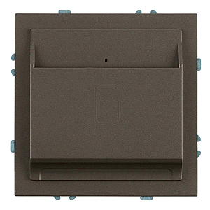 Выключатель карточный Stekker Эмили RSW40-5114-09 антрацит, soft touch 50701
