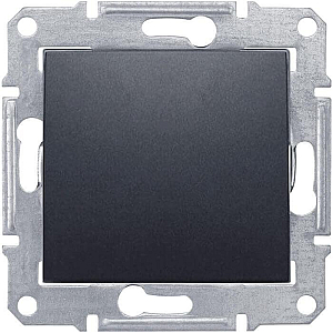Переключатель одноклавишный Schneider Electric Sedna IP44 10A 250V SDN0400570