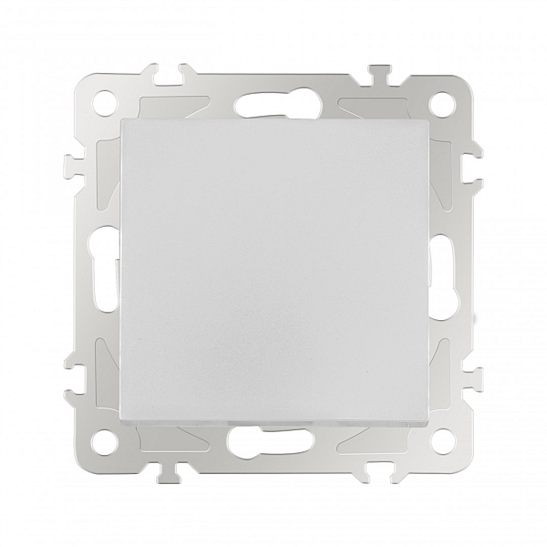 Переключатель одноклавишный перекрестный Arte Milano 206.34-1.silver
