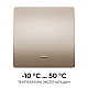 Выключатель кинетический 1кл., IP44, 2,4 ГГц, Smart, беж. Apeyron 04-75