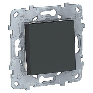 Выключатель кнопочный Schneider Electric Unica New 10A 250V NU520654