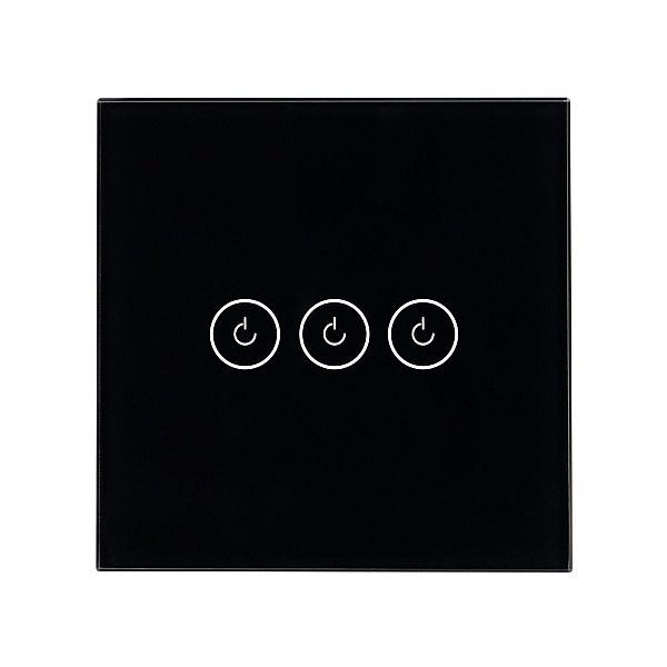 Выключатель сенсорный Arlight SWT-OMALI-S03-ZB-BK (250V, 10A, Zigbee) 050046