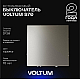 Выключатель встраиваемый Voltum S70 одноклавишный 10А, (шелк) VLS010104