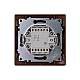 Выключатель двухклавишный на 2 направления Лама TDM Electric SQ1815-0407