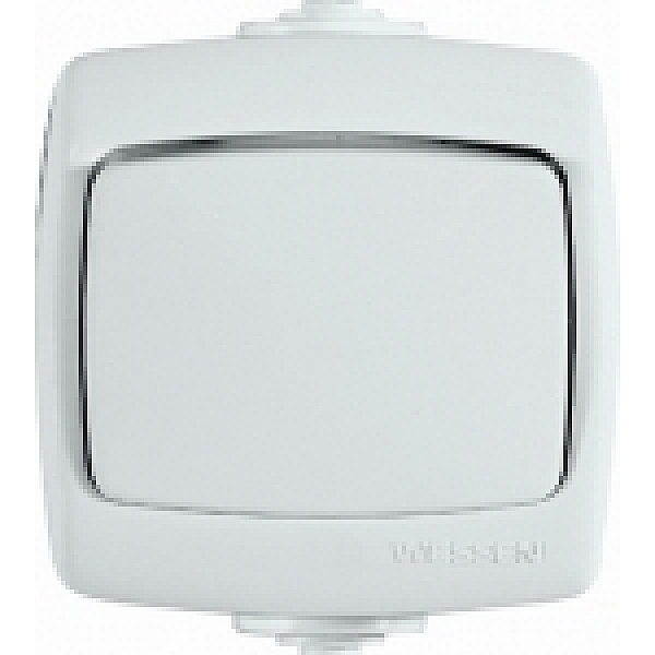 Выключатель 1-клавишный Schneider Electric Рондо VA66-102B-BI