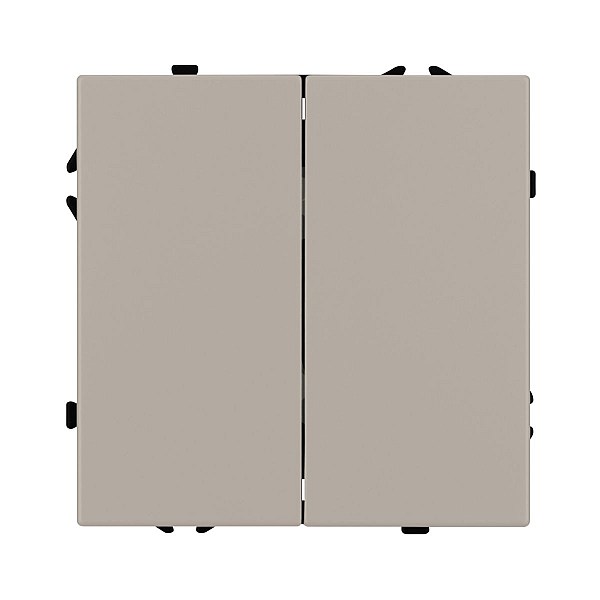 Механизм выключателя двухклавишный непроходной Arlight SWT-NOBE-MK02-SFPL-CA (230V, 10A) 059419