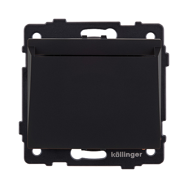 Карточный выключатель механический, черный матовый Kollinger REA-041BM для Aspekt, Eleganz, Reflex