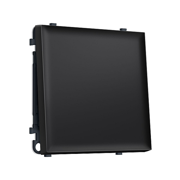 Комплект механизма 1-кл перекрестного выключателя SIGMA Черный матовый 10A-250V QUANT PRO Ambrella Volt MS801030 (SP8010, PR112)