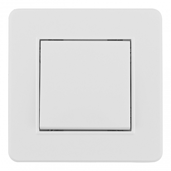 Выключатель одноклавишный Arte Milano SET16-1-30-1 white