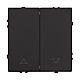 Механизм выключателя управления шторами Arlight SWT-NOBE-MKR2-SFPL-BK (230V, 10A) 054273