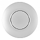 Выключатель круглый одноклавишный с рамкой Arte Milano SET08-1-30-1 silver