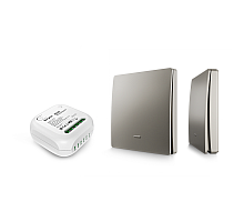 Реле с кинетическими выключателями, IP44, Wi-Fi 2,4 ГГц, Smart, 2выкл., 1 реле. сер. Apeyron 04-85