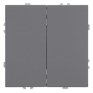 Переключатель 2-клавишный Stekker Эмили RSW10-5107-10 49947