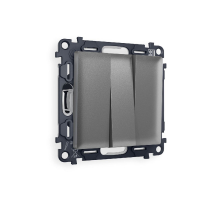 Комплект механизма 3-кл выключателя Ambrella Volt Alfa MA655010