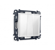 Комплект механизма 3-кл выключателя Ambrella Volt Alfa MA105010