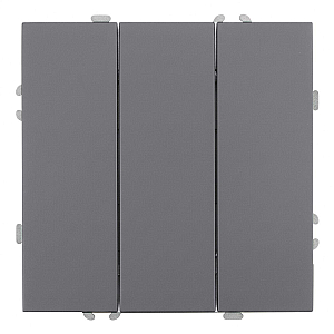 Выключатель трехклавишный Stekker RSW10-5108-10 Эмили 49948