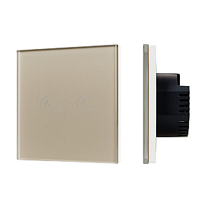 Выключатель сенсорный Arlight SWT-OMALI-S02-ZB-GD (250V, 10A, Zigbee) 050038