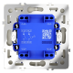 Выключатель с самовозвратом двухклавишный Voltum S70 VLS020604