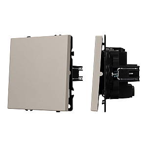 Механизм выключателя одноклавишный перекрёстный Arlight SWT-NOBE-MKX1-SFPL-CA (230V, 10A) 059428