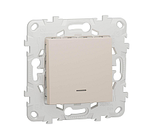Выключатель одноклавишный Schneider Electric Unica New NU520644N