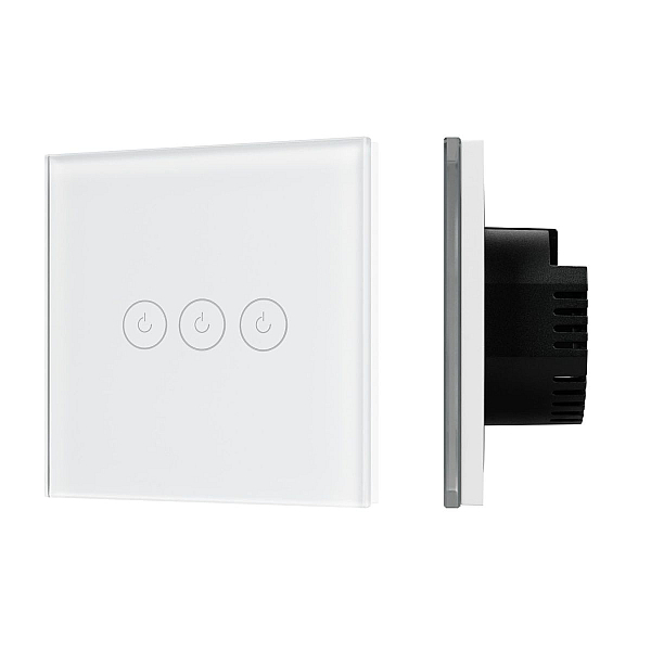 Выключатель сенсорный Arlight SWT-OMALI-S03-ZB-WH (250V, 10A, Zigbee) 050042
