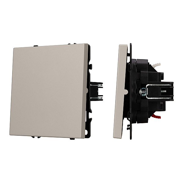 Выключатель проходной 1 кл софт-тач кашемир Arlight SWT-MKP1-SFPL-CA (250V, 10A) 059432(1)