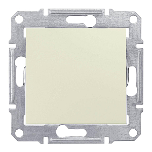 Переключатель одноклавишный Schneider Electric Sedna IP44 10A 250V SDN0400547