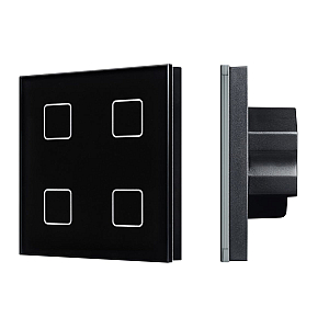 Сенсорная панель Arlight DALI-301-11-IN Black (BUS/24V, Backlight) (IARL, IP20 Пластик) 046573