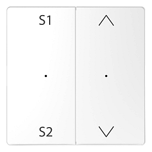 Клавиша двойная Schneider Electric Merten D-Life MTN5227-6035