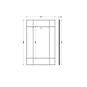 Зеркало Garda Decor KFG048