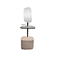 Зеркало с полкой и пуфом Garda Decor 58DB-23177